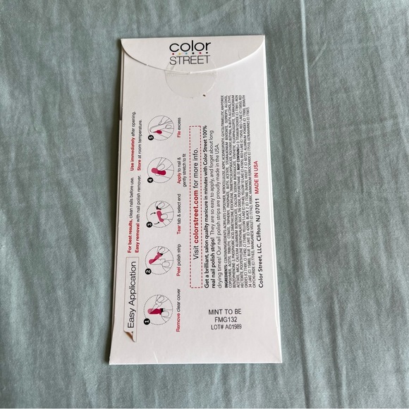 *Retired, HTF* Color Street: Mint to Be | Shimmer Green Spring Pastel Summer - Picture 4 of 11